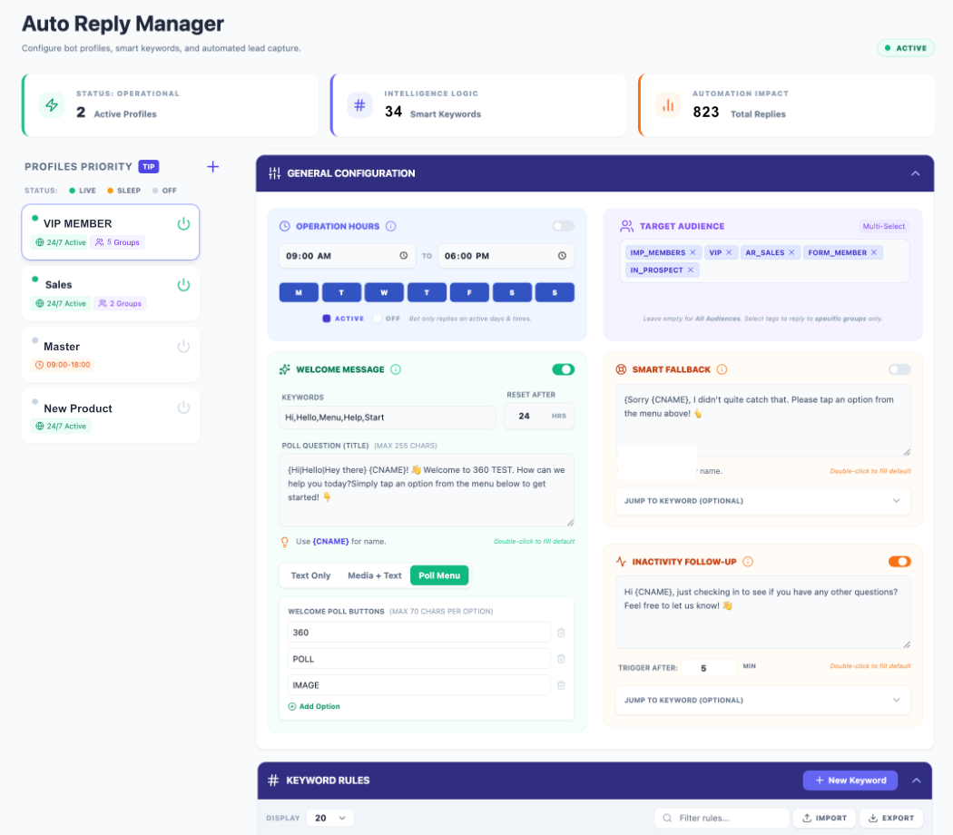 Automation UI
